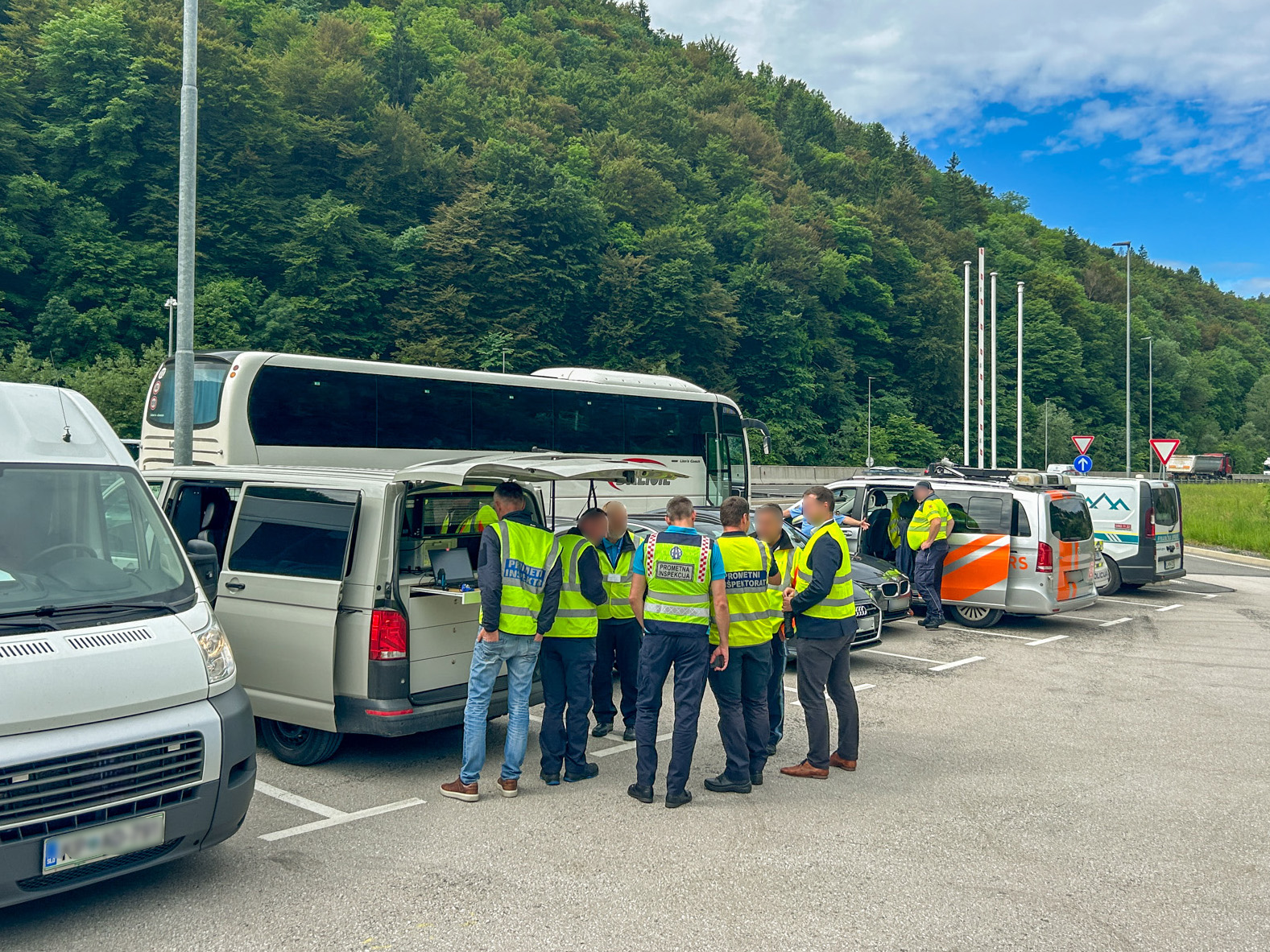 Bus inspection Slovenia - picture 1