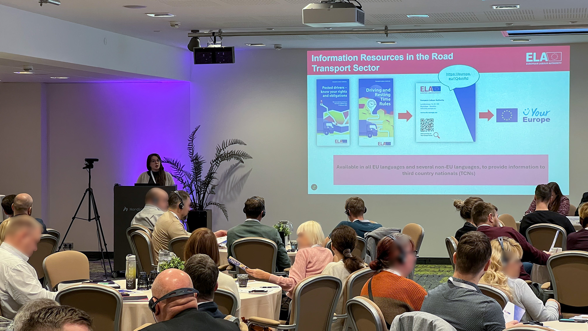 ELA Seminar for road transport operators in Tallinn 6