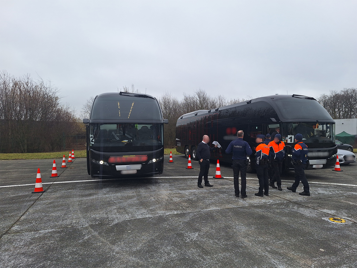 concerted and joint inspection in Belgium 4