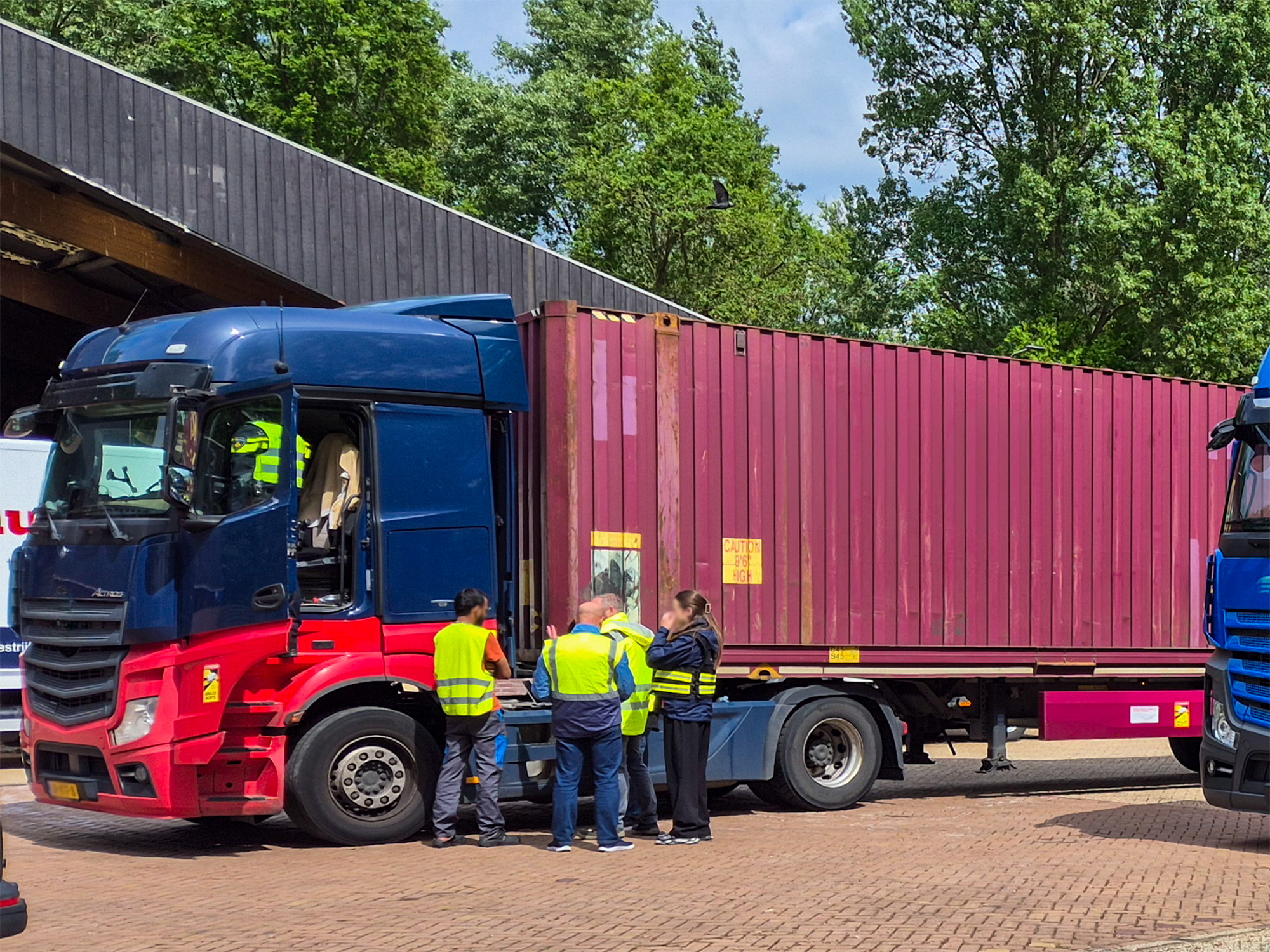 Joint inspections reveal truck drivers working illegally in the Netherlands and Belgium 3
