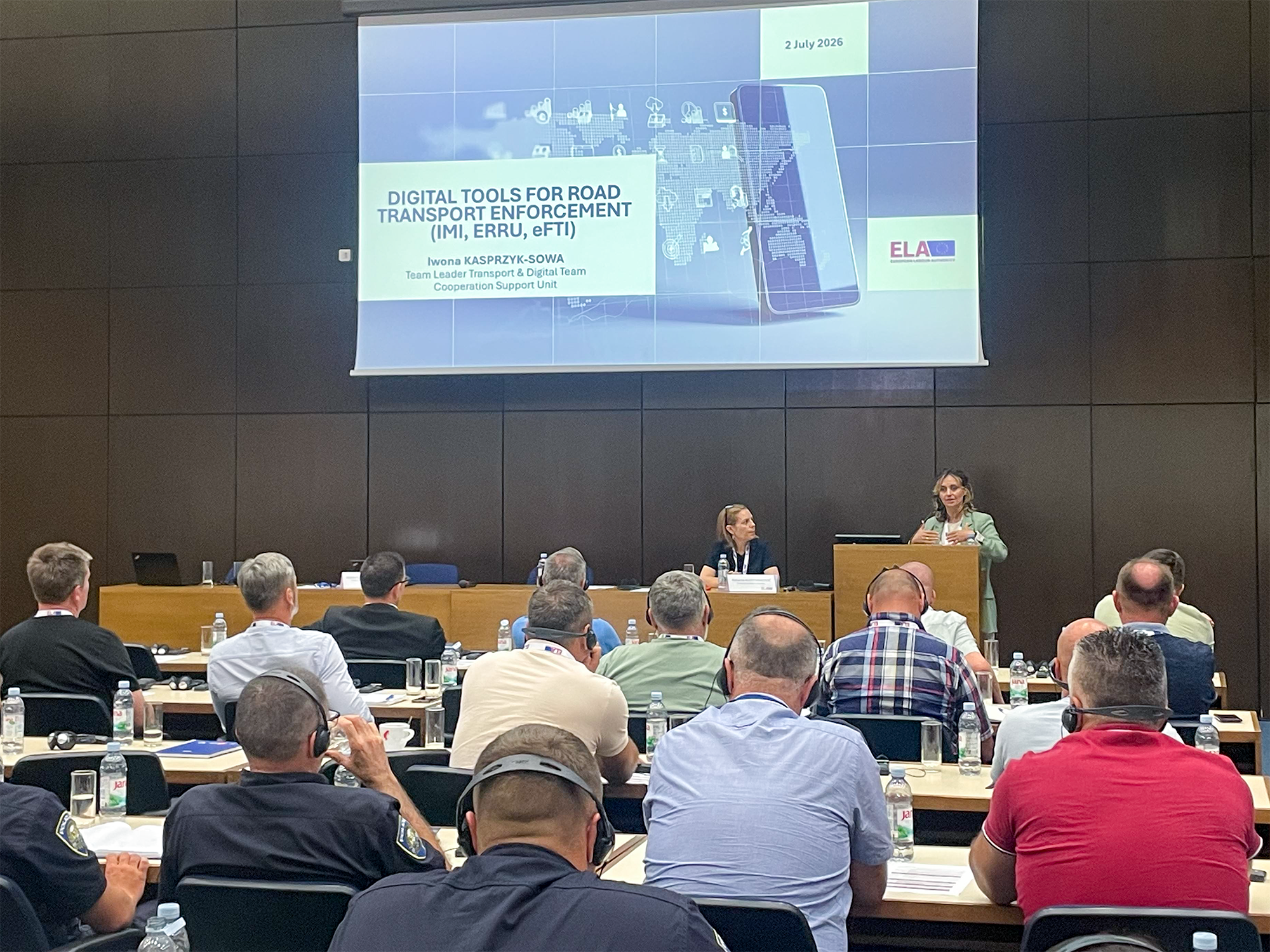  National training for road transport authorities in Croatia and Slovenia from theory to practice 2