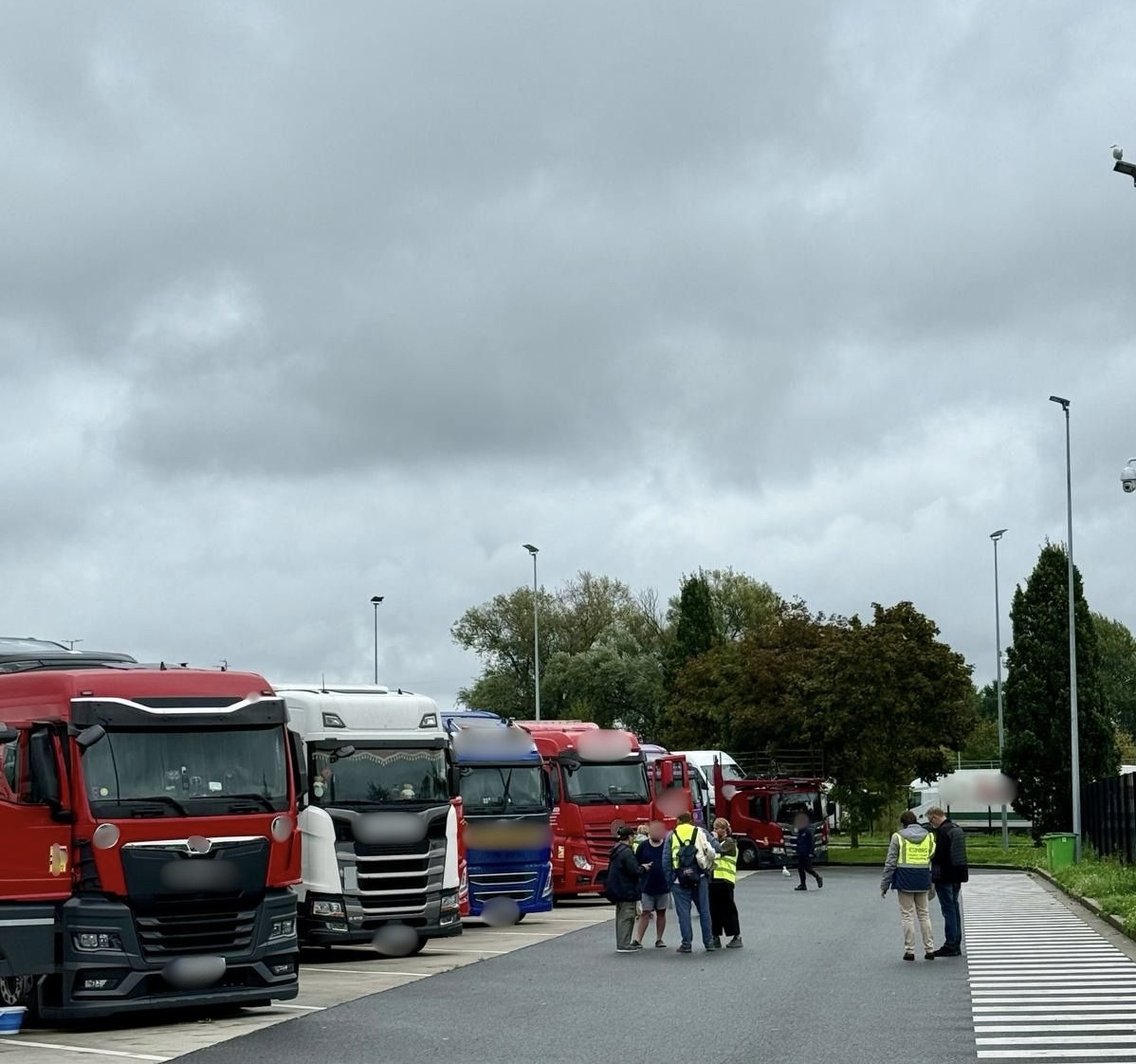 Roadshow for HGV drivers on SSPA in Belgium 99