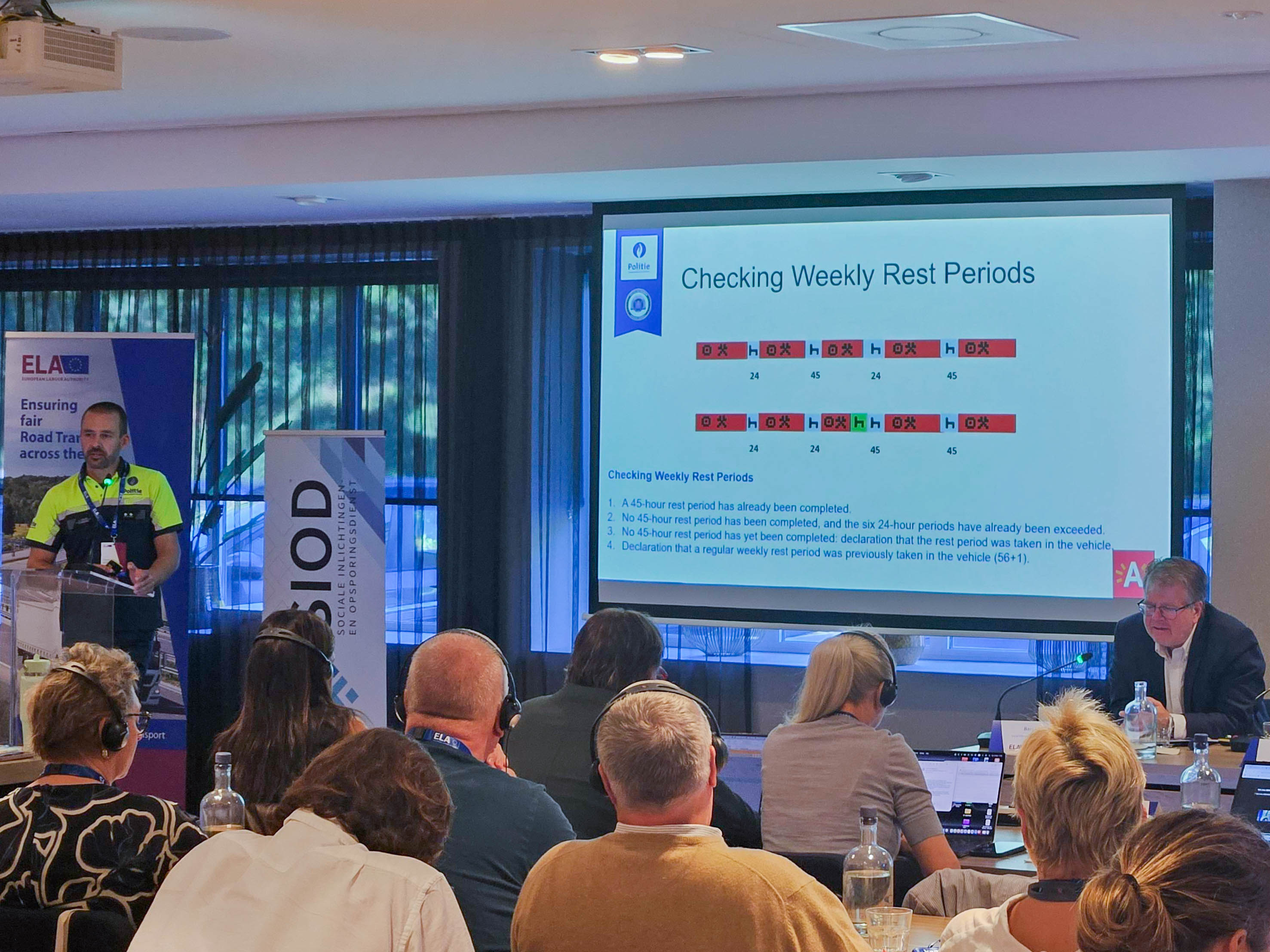 Seminar for road transport operators in Belgium pic 3
