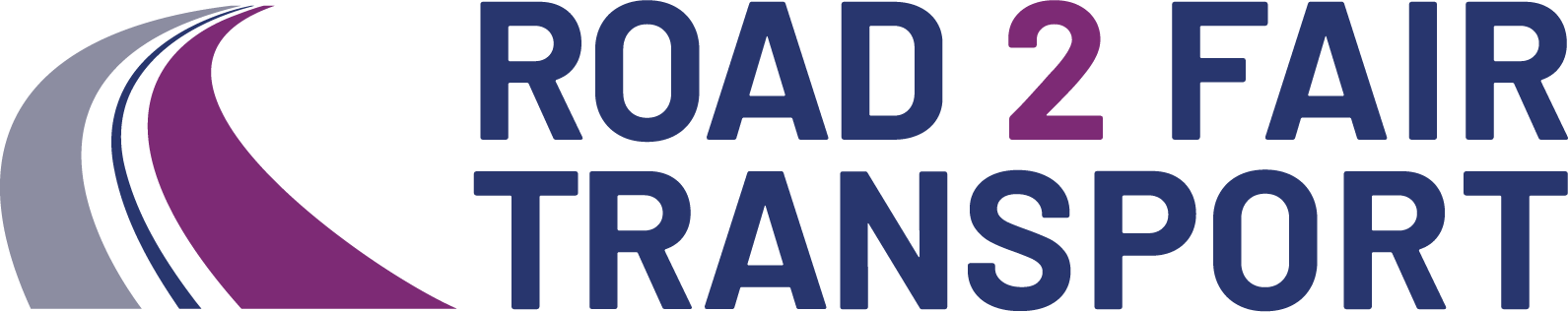 logo road to fair transport campaign