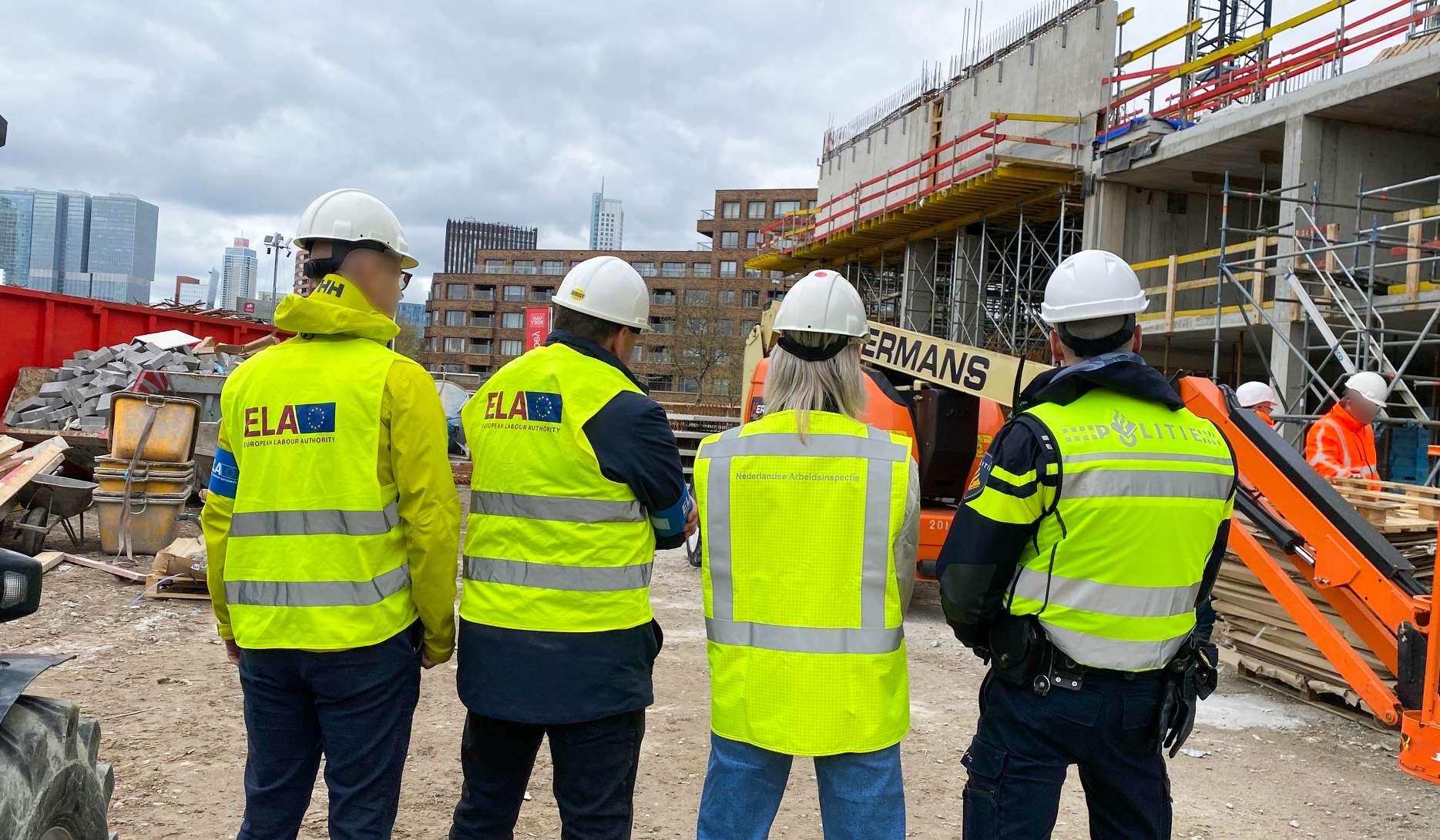 First action week in the construction sector supported by ELA