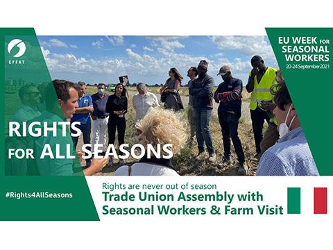 EFFAT EU Week for Seasonal Workers