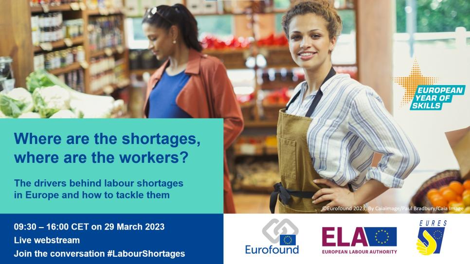 Event on 29 March 2023: where are the shortages, where are the workers?