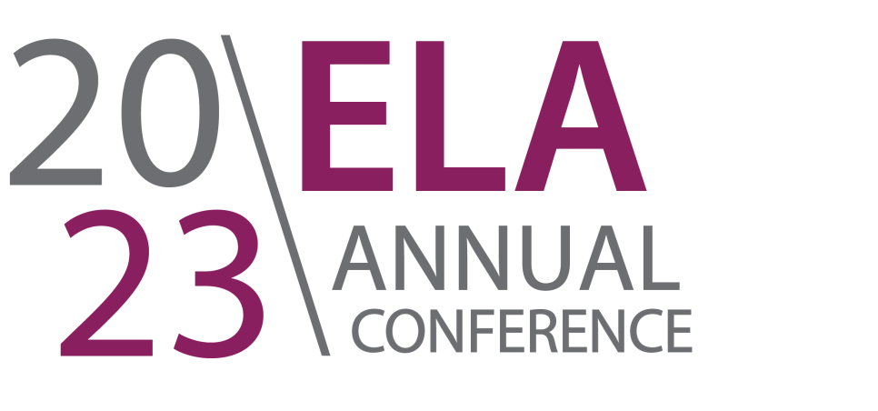 ELA Annual conference logo 2023