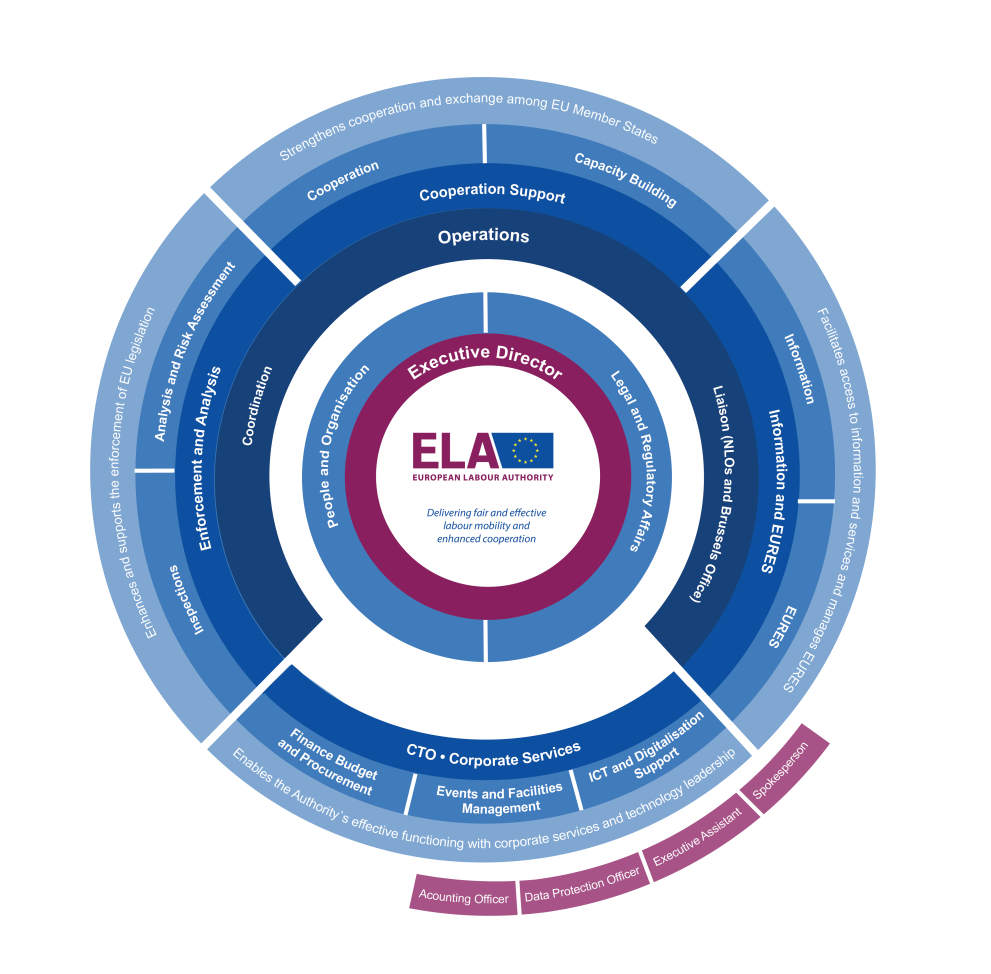 ELA new organisational chart