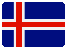 Flag of iceland