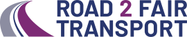 logo road to fair transport campaign