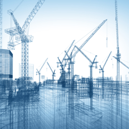 cranes constructions place
