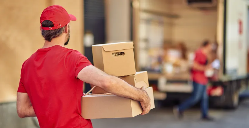 Parcel delivery picture