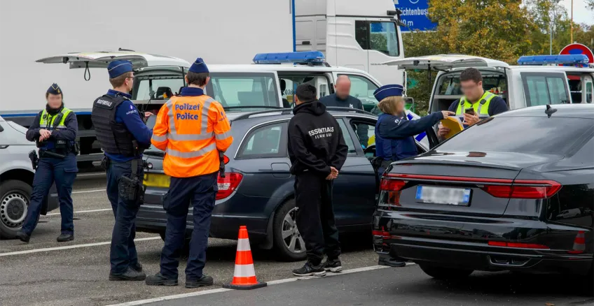 DE-NL-BG border inspection