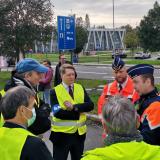  ELA supported a joint roadside inspection in Belgium today
