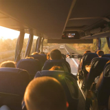 people on a bus