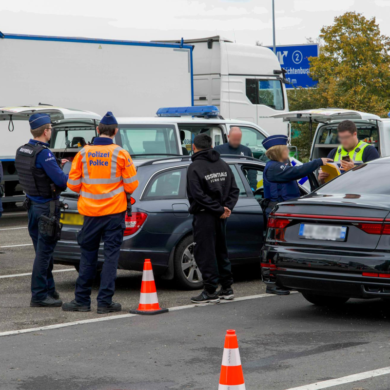DE-NL-BG border inspection